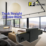 FFLighting Track Rail Straight(I) Joint White/Black