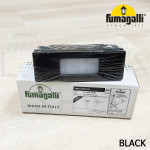 Fumagalli Nina 150 Black/White/Grey Opal R7S LED 4W 4K#Wall Light#Wall Lamp#Lampu Dinding