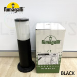 Fumagalli Amelia 400 Black/Grey Opal E27 Filament Led 6W 2.7K#Landscape Light#Garden Lamp#Outdoor Light#Lampu Luar