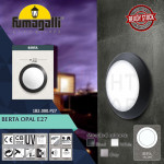 Fumagalli Berta Black/Grey/White Opal E27#Wall Light#Wall Lamp#Ceiling Light#Ceiling Lamp#Lampu Dinding#Lampu Siling
