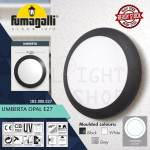 Fumagalli Umberta Black/Grey/White Opal E27#Wall Light#Wall Lamp#Ceiling Light#Ceiling Lamp#Lampu Dinding#Lampu Siling