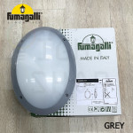 Fumagalli Maddi Black/Grey/White Opal E27 Blue/Orange Backlit#Wall Light#Wall Lamp#Ceiling Light#Lampu Siling/Dinding