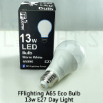 FFL Led A65 Eco Bulb 13W E27 Day Light/Cool White/Warm White#FF Lighting#E27 Bulb#A65 Led Bulb#Led Bulb#Mentol#电灯泡