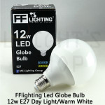 FFL Led Globe Bulb 12W E27 Day Light/Warm White#FF Lighting#E27 Bulb#Globe Led Bulb#Mentol#电灯泡