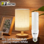 FFL Led Rocket Bulb 13W E27 Warm White#FF Lighting#E27 Bulb#Stick Bulb#Mentol#电灯泡