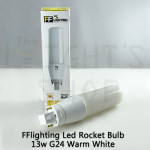 FFL Led Rocket Bulb 13W G24 Warm White#FF Lighting#G24 Bulb#Stick Bulb#Mentol#电灯泡