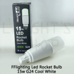 FFL Led Rocket Bulb 15W G24 Day Light/Cool White/Warm White#FF Lighting#G24 Bulb#Stick Bulb#Mentol#电灯泡