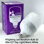 FFL Led Beryllium Bulb S3 40W/60W E27 Day Light/Warm White#FF Lighting#Globe Lamp#E27 Bulb#Led Bulb#Mentol#电灯泡