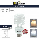 FFL Spiral Bulb 23W E27 Day Light/Warm White#FF Lighting#E27 Bulb#Spiral Light#PLCE#Tornado Bulb#Energy Saving#Mentol#电灯泡