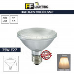 FFL Halogen Par30 Lamp 75W E27 Warm White#FF Lighting#E27 Bulb#Spot light Bulb#HalogenA Bulb#Halogen Lamp#Mentol#电灯泡