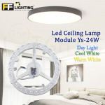 FFL Led Ceiling Lamp Module YS-24W Day Light/Cool White/Warm White#FF Lighting#Magnet#Accessories#Lampu Ceiling#吸顶灯