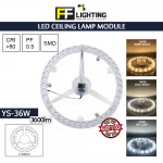 FFL Led Ceiling Lamp Module YS-36W Day Light/Cool White/Warm White#FF Lighting#Magnet#Accessories#Lampu Ceiling#吸顶灯