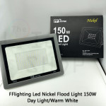 FFL Led Nickel Flood Light 150w Day Light/Warm White#FF Lighting#Outdoor Lighting#Flood Spotlight#Led Flood Light#Lampu