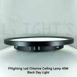 FFL Led Chlorine Ceiling Lamp 40W Black/White Day Light#FF Lighting#Led Ceiling Lamp#Led Ceiling Light#Lampu Siling#吸顶灯