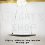 FFL Led Fluorine Ceiling Lamp 40W Black/White Day Light#FF Lighting#Led Ceiling Lamp#Led Ceiling Light#Lampu Siling#吸顶灯