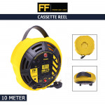 FF Power And Light Cassette Reel 10 Meters FE86576#Wire Cable Reel#Industrial Cable Reel#Extension Wire Cable#电缆卷