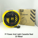 FF Power And Light Cassette Reel 10 Meters FE86576#Wire Cable Reel#Industrial Cable Reel#Extension Wire Cable#电缆卷