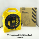 FF Power And Light Box Reel 15 Meters FE86490#Wire Cable Reel#Industrial Cable Reel#Extension Wire Cable#电缆卷