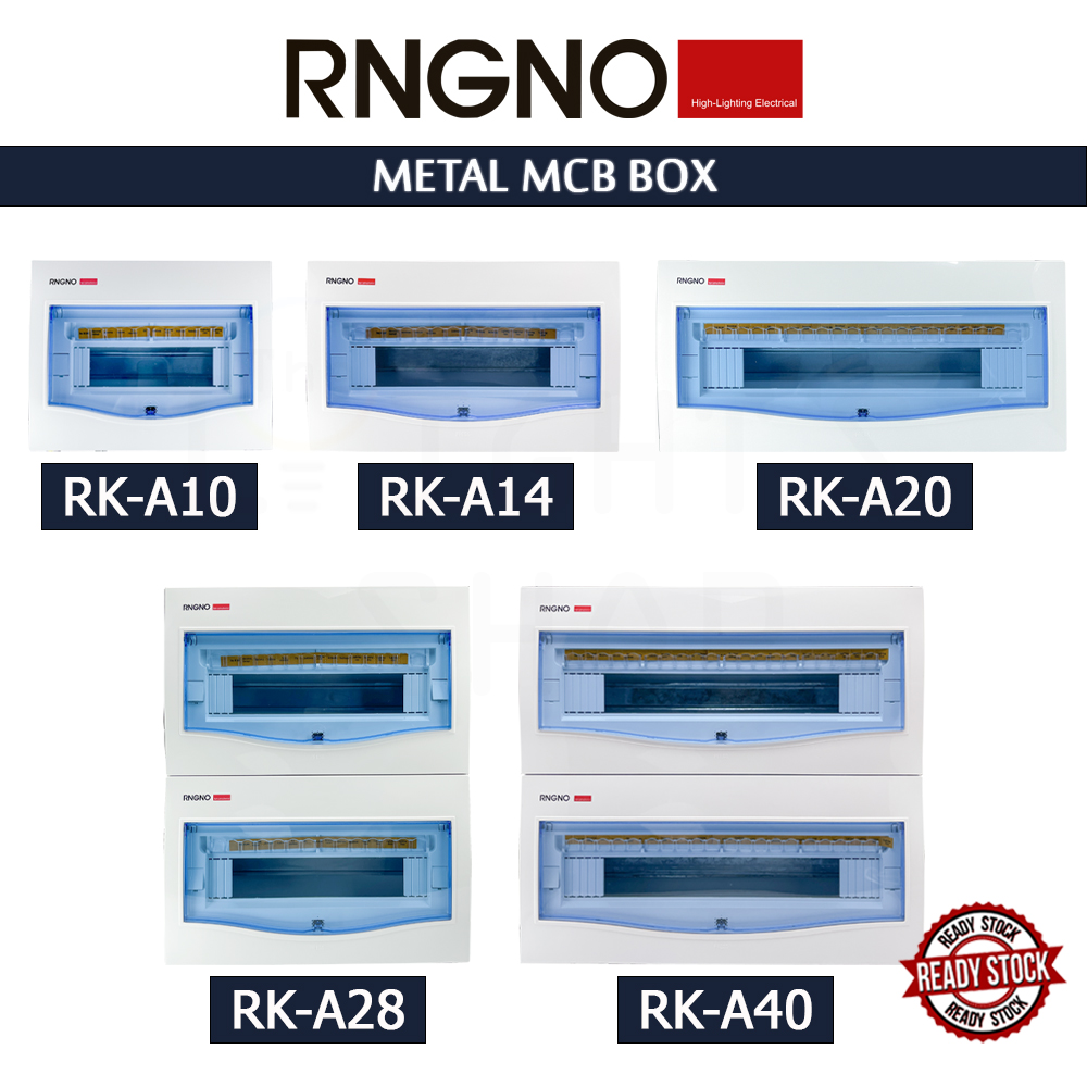 Rngno Metal MCB Box 10/14/20/28/40Way Surface/Conceal#DB Box#Electrical Box#Consumer Box#MCB Distribution Box#Kotak Suis