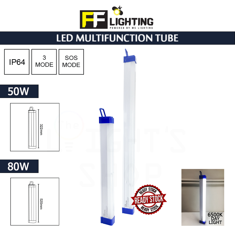 FFL Led Rechargeable Multifunction Emergency Light 50W/80W Day Light#Night Light#Tent Light#Camping Light#Outdoor#室外灯管 FFL Led Rechargeable Multifunction Emergency Light 50W/80W Day Light#Night Light#Tent Light#Camping Light#Outdoor#室外灯管
