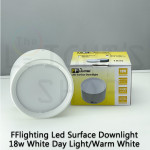 FFL Led Surface Downlight 18W/30W Black/White Day Light/Warm White#FF Lighting#Surface Mounted#Ceiling#Lampu Siling#吸顶灯