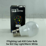 FFL Led Colour Bulb 5W B22 Day Light/Warm White/Red/Yellow/Green/Blue#FF Lighting#B22 Bulb#Led Bulb#Color Bulb#Mentol#电灯泡