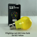 FFL Led Colour Bulb 5W B22 Day Light/Warm White/Red/Yellow/Green/Blue#FF Lighting#B22 Bulb#Led Bulb#Color Bulb#Mentol#电灯泡