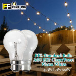 FFL Standard Bulb A60 40W/60W/100W B22 Clear/Frost Warm White#FF Lighting#B22 Bulb#Incandescent Bulb#A60 Bulb#Mentol#电灯泡