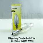 FFL Candle Bulb C35 25W/40W E14 Clear/Frost Warm White#FF Lighting#E14 Bulb#Incandescent Bulb#C35 Bulb#Mentol#电灯泡