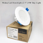 Midea Led Downlight (2.5")/(4") 4W/10W Day Light/Cool White/Warm White#Ceiling Light#Ceiling Lamp#Siling Lampu#吸顶灯