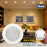 Otali Led Bee Nest Downlight 15W/20W Warm White#Led Downlight#Ceiling Light#Eyeball#Spotlight#Lampu Siling#吸顶灯