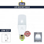 Otali Led Rocket Bulb 10W E27 Cool White#Led Bulb#Stick Bulb#E27 Bulb#Mentol Lampu#电灯泡