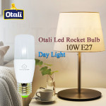 Otali Led Rocket Bulb 10W E27 Cool White#Led Bulb#Stick Bulb#E27 Bulb#Mentol Lampu#电灯泡