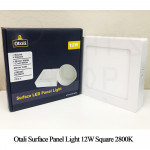 Otali Led Surface Panel Light 12W/18W Square Day Light/Warm White#Led Panel Light#Ceiling Light#Lampu Siling#吸顶灯#天花板灯