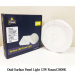 Otali Led Surface Panel Light 12W/18W Round Day Light/Warm White#Led Panel Light#Ceiling Light#Lampu Siling#吸顶灯#天花板灯