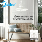 Midea Flower Saver 5U Bulb 85W E27 Warm White#Industry Lamp#Mentol Lingkaran#Lampu Kilang#Lampu Studio#Mentol#电灯泡