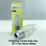 FFL Candle Bulb C35 25W/40W E27 Clear/Frost Warm White#FF Lighting#E14 Bulb#Incandescent Bulb#C35 Bulb#Mentol#电灯泡
