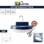 FFL Led Usb Emergency Bulb 50W Day Light#Rechargeable Multifunction#Night Light#Tent Light#Camping Light#Outdoor#室外灯#紧急灯