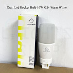 Otali Led Rocket Bulb 10W G24 Day Light/Warm White#Stick Bulb#Led Bulb#G24 Bulb#Mentol Lampu#电灯泡