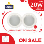 [Special Sales] Otali Led Bee Nest Downlight 20W Warm White X2pcs#Led Downlight#Ceiling Light#Eyeball#Spotlight#吸顶灯