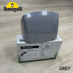 Fumagalli Abram 150 Black/White/Grey Clear R7S LED 4W 4K#Wall Light#Wall Lamp#Lampu Dinding