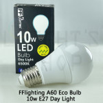 FFL Led A60 Eco Bulb 10W E27 Day Light/Cool White/Warm White#FF Lighting#E27 Bulb#A60 Led Bulb#Led Bulb#Mentol#电灯泡