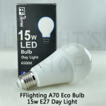 FFL Led A70 Eco Bulb 15W E27 Day Light/Warm White#FF Lighting#E27 Bulb#A70 Led Bulb#Led Bulb#Mentol#电灯泡