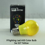 FFL Led Colour Bulb 5W E27 Day Light/Warm White/Red/Yellow/Green/Blue#FF Lighting#E27 Bulb#Led Bulb#Color Bulb#Mentol#电灯泡