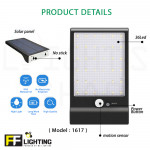 FFL Led Solar Pir Motion Sensor 37/36PCSLed-SMD2835 (3 Mode) 4W l T1613/T1617#FF Lighting#Solar Light#Outdoor#Lampu#紧急灯