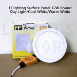 FFL Led Surface Panel Lamp 12W/18W/24W Round Day Light/Cool White/Warm White#FF Lighting#Ceiling Light#Lampu Siling