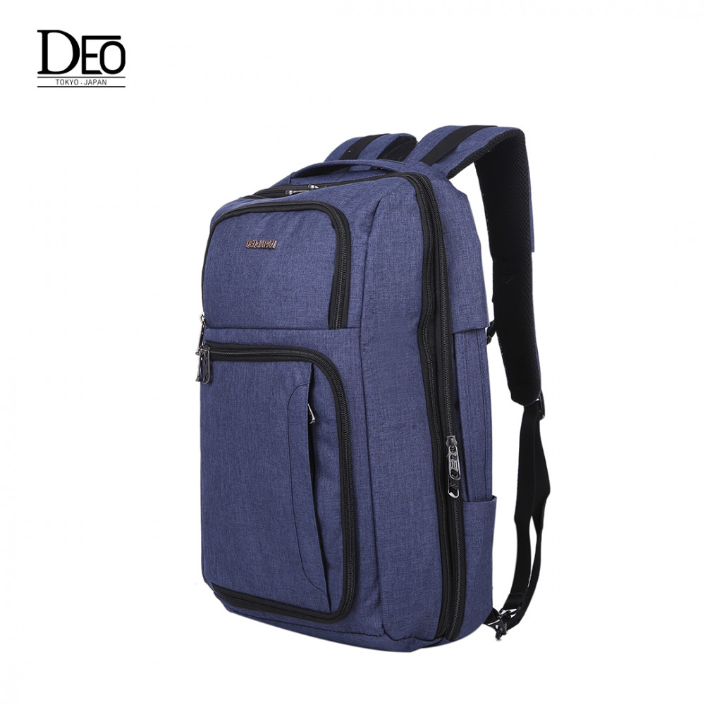 DEO Japan Backpack Bag Jepun Lelaki/Wanita USB Port Pengecasan Disediakan