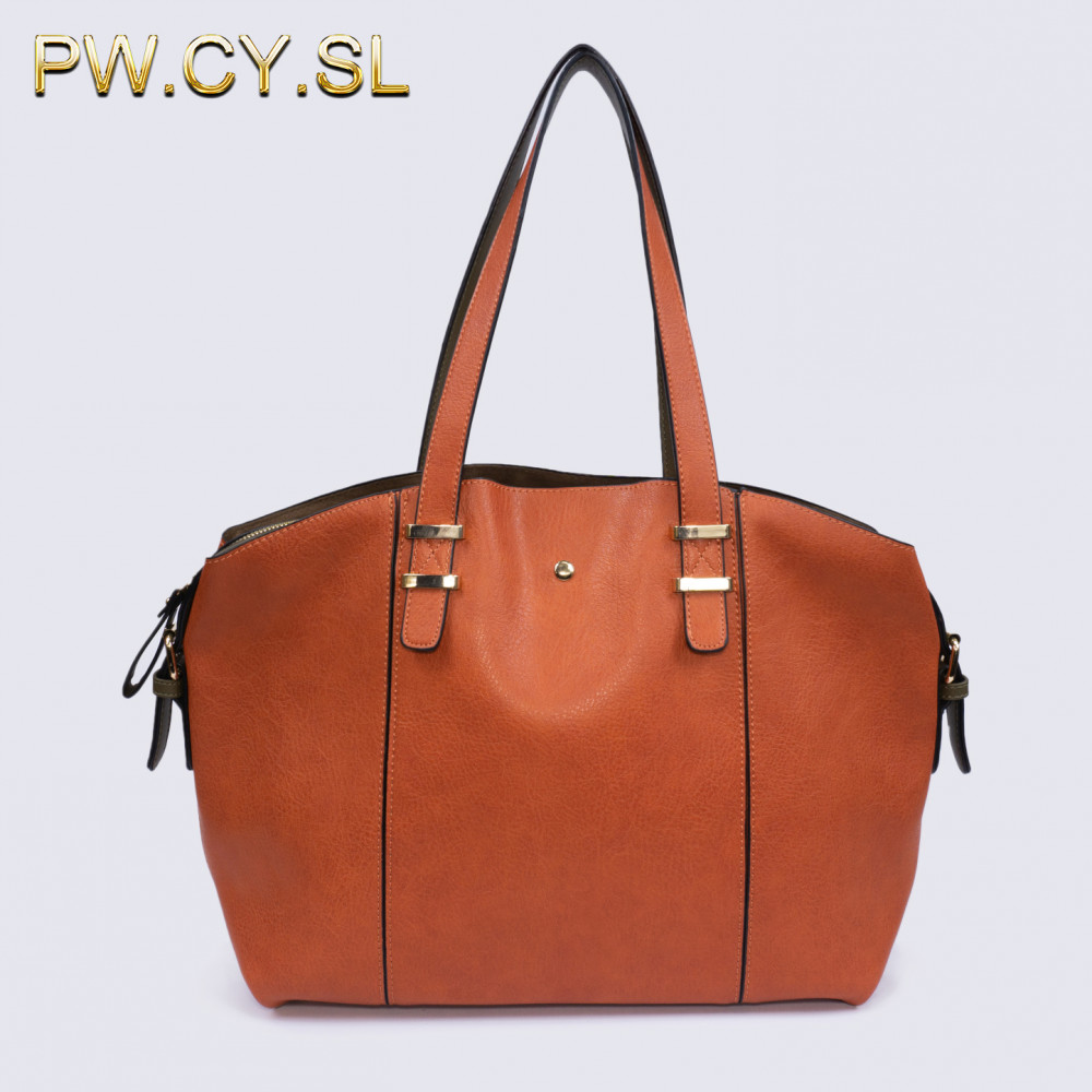 PW.CY.SL Handbag Tote Wanita Kulit PU/PVC