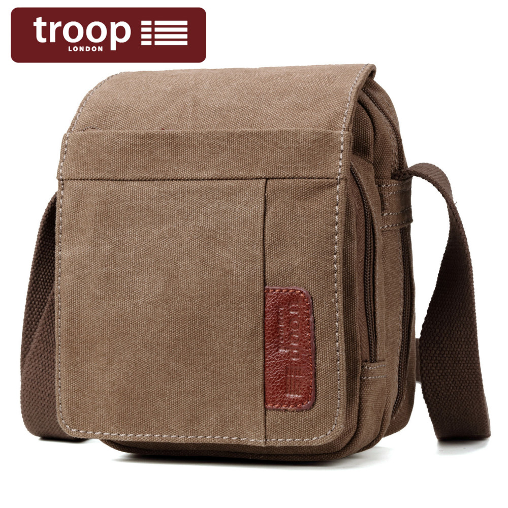 Troop London Crossbody Bag Sling Kecil Lelaki/Wanita (S)