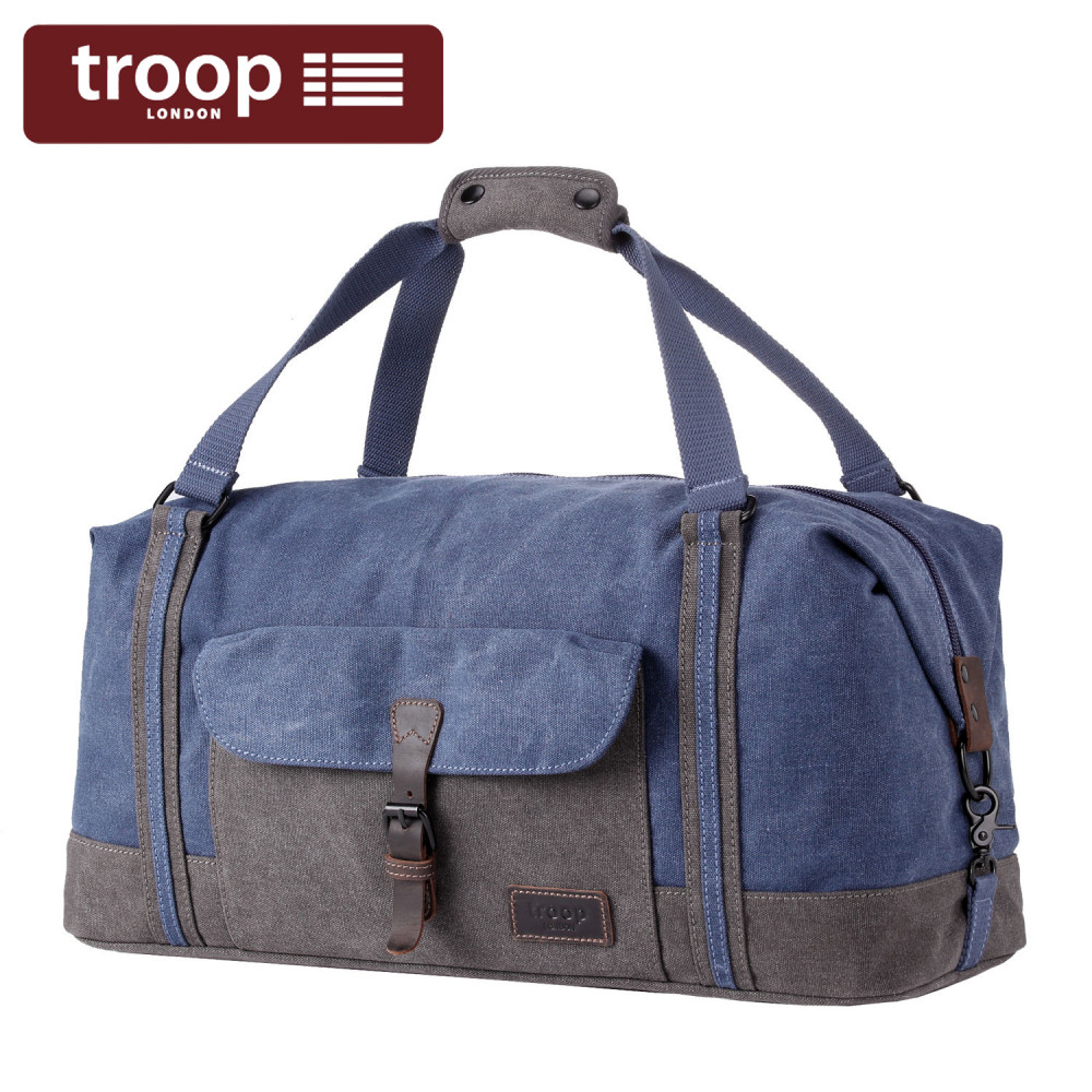 TROOP LONDON Bag Boston Duffel Besar Melancong Lelaki/Wanita